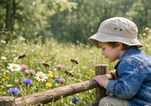 Von den Bienen lernen: Kindern die Natur näherbringen